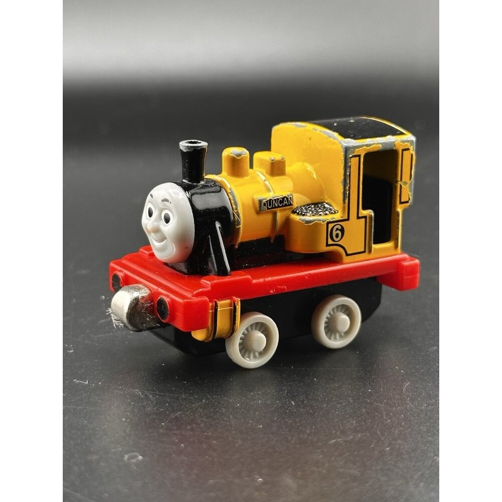 Thomas & Friends Take n‎ Play Along Duncan 2002 Vtg Diecast Train READ Engine